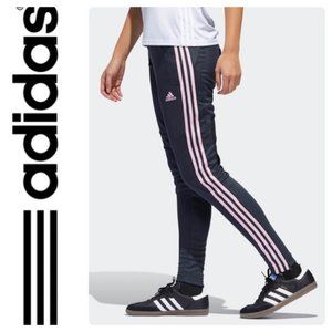 Adidas Pants Woman Slim Fit Gray Pink